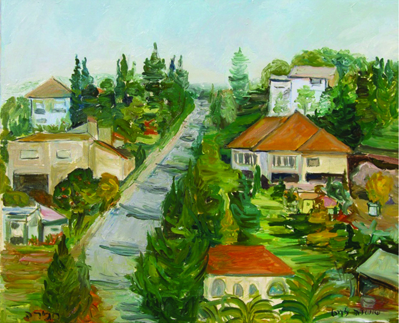 Galileia, Ilania (Sedzara) farm, 40X30, oil on canvas, 2011