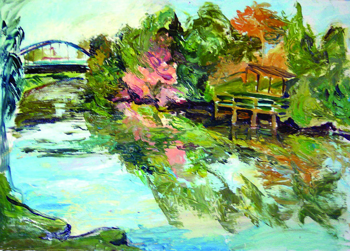 HaYarkon Park, 50X75, oil on canvas, 2003