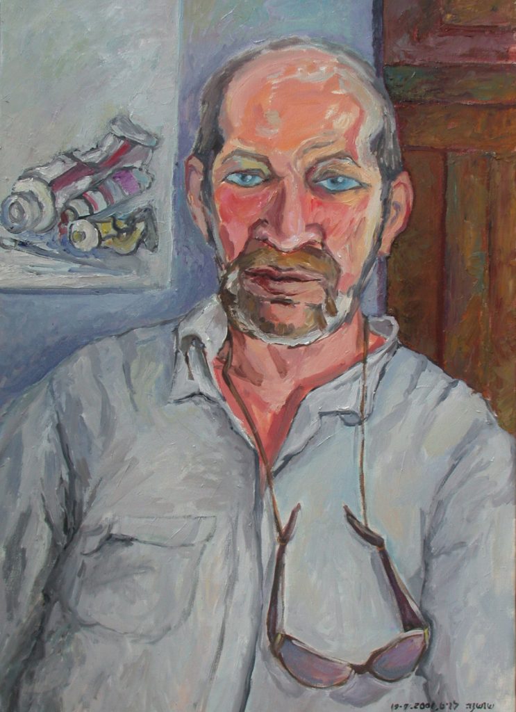 Portret of Boris, 60X50, oil on canvas, 2001
