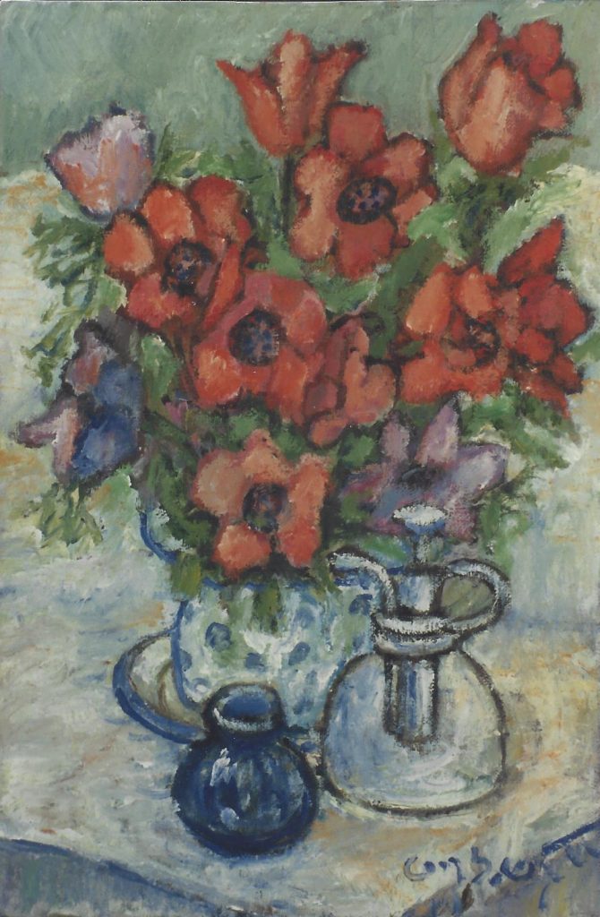 Spring Flowers, 52X41, oil on canvas, 2000