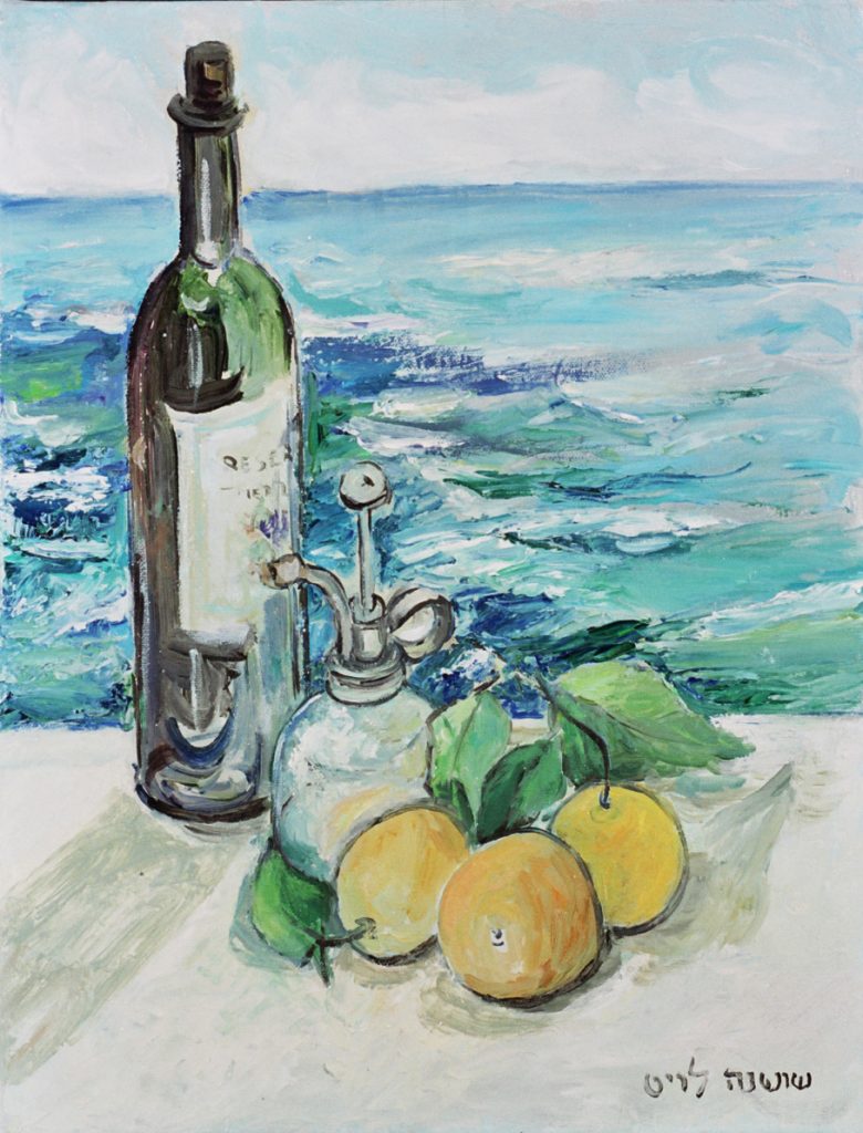 Still-life near sea, 50X40, oil on canvas, 2002