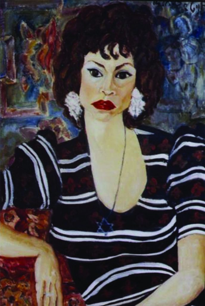 Women, 59X40, oil on canvas,1973