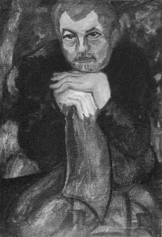 Portret Valeri Afanasiev, 70X50, Oil on canvas, 1967