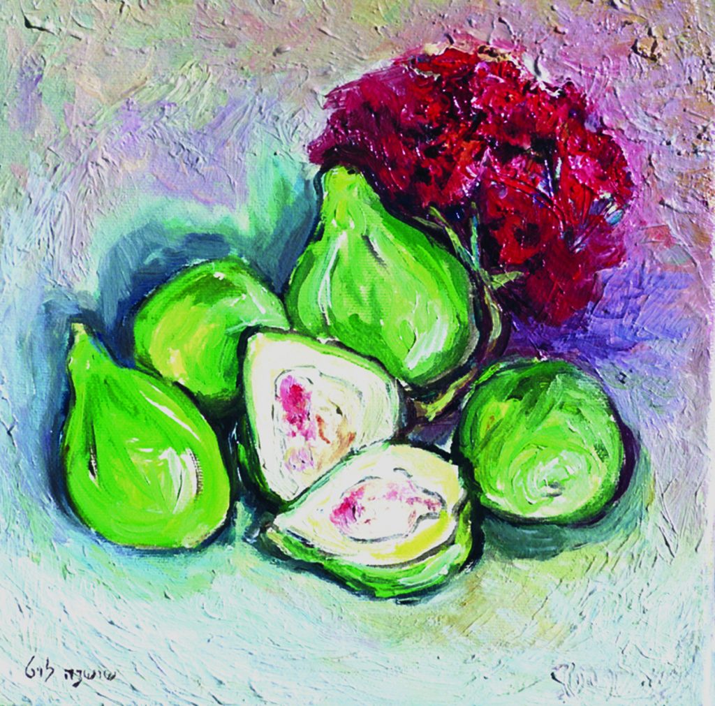 Still-life, 23X23, oil on canvas, 2003